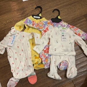 Carter's baby girl LOT PREEMIE